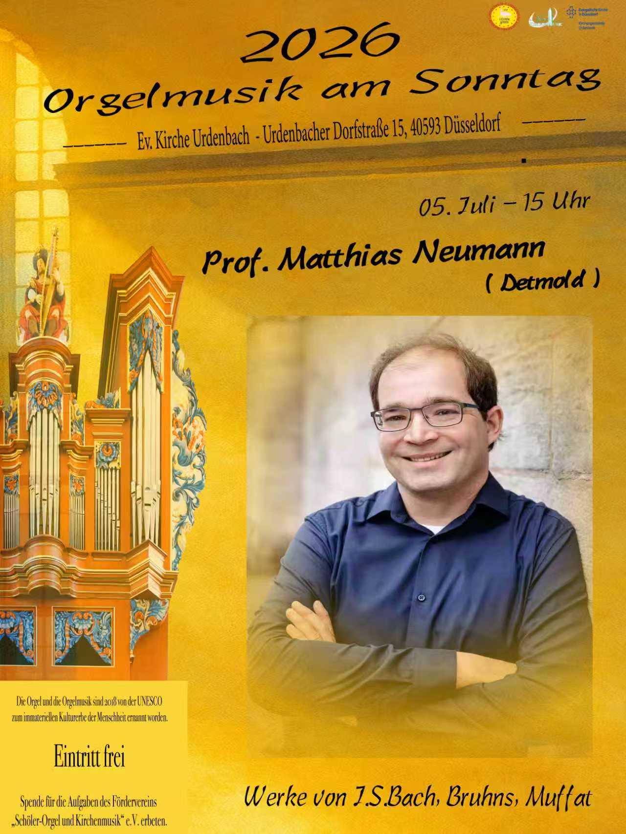 Orgelmusik am Sonntag